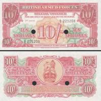 *10 Shilling Veľká Británia 1956, M28b UNC - Kliknutím na obrázok zatvorte -
